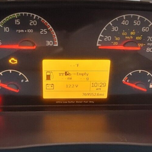 2013 VOLVO VNL USED INSTRUMENT CLUSTER P#21844839-P01