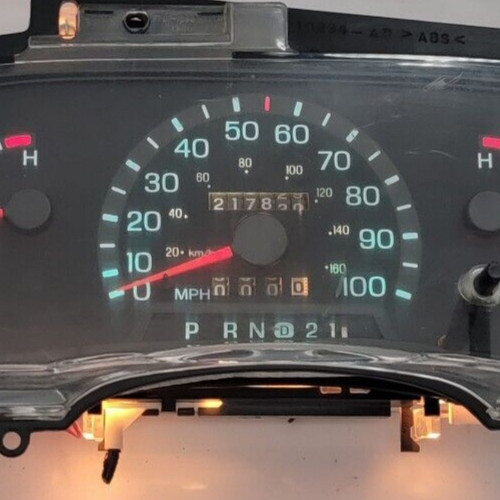 2001 FORD F150 USED INSTRUMENT CLUSTER P#F5UF-10849-CF