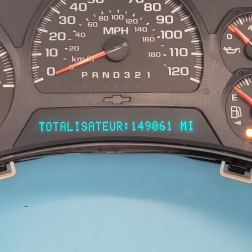2006 CHEVROLET TRAILBLAZER USED INSTRUMENT CLUSTER P#25792853