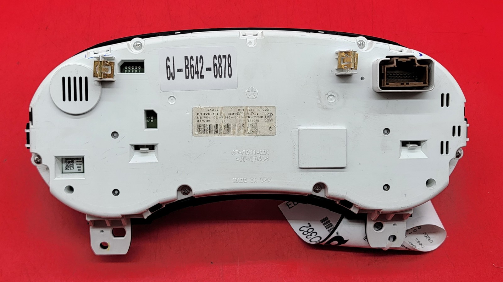 2018 DODGE JOURNEY USED INSTRUMENT CLUSTER P#68310781AA