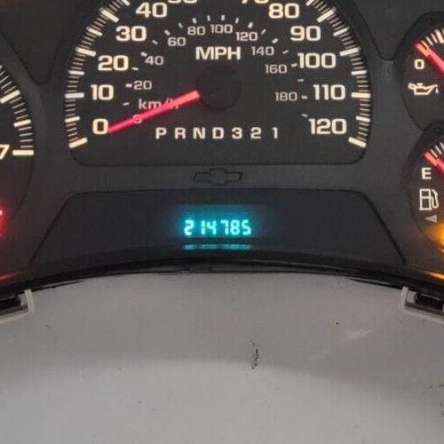 2006 CHEVROLET TRAILBLAZER USED INSTRUMENT CLUSTER P#15140618