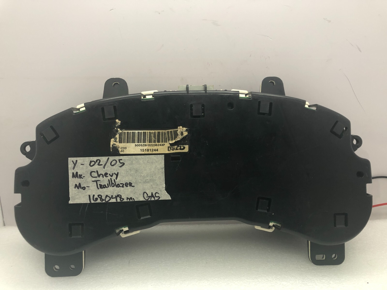2002-2005 CHEVROLET TRAILBLAZER USED INSTRUMENT CLUSTER P#15181244