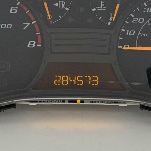 2008 CHEVROLET COLORADO USED INSTRUMENT CLUSTER P#1463566 MANUAL TRANSMISSION