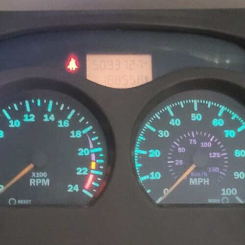 2003 MACK CH612 USED INSTRUMENT CLUSTER P#5MT549BM