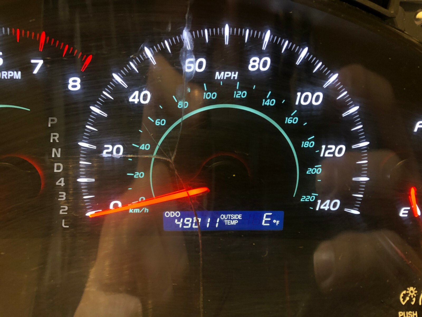 2007-2009 TOYOTA CAMRY USED DASHBOARD INSTRUMENT CLUSTER FOR SALE