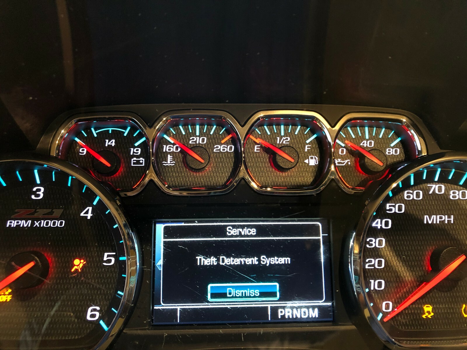 2016 CHEVROLET SILVERADO USED DASHBOARD INSTRUMENT CLUSTER FOR SALE