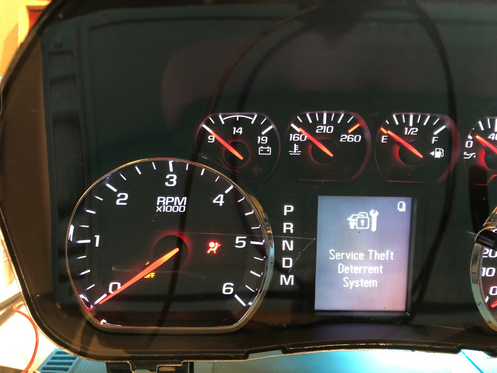 2015 CHEVROLET SILVERADO USED DASHBOARD INSTRUMENT CLUSTER FOR SALE