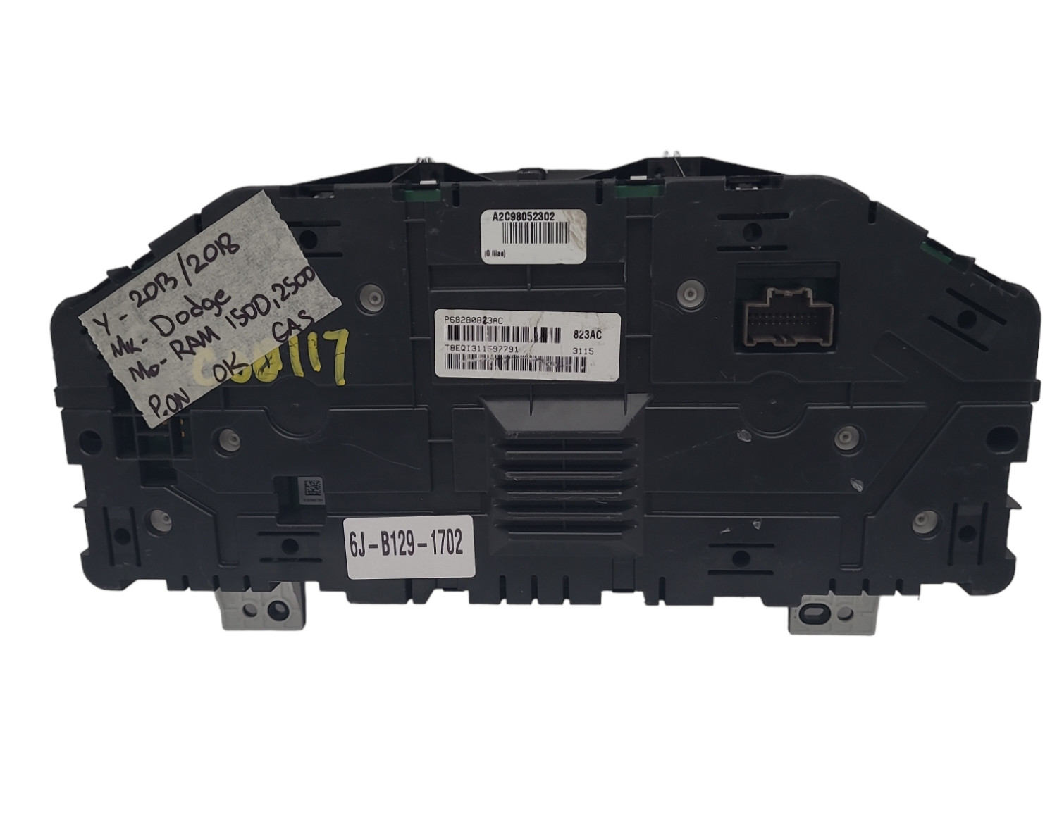 2013 DODGE RAM 1500/2500 USED INSTRUMENT CLUSTER P#P68280823AC
