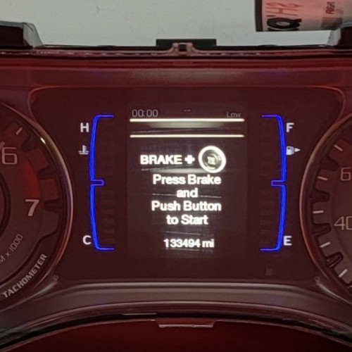 2015 CHRYSLER 200 USED INSTRUMENT CLUSTER P#P56054630 AK