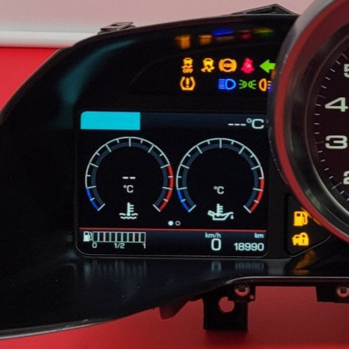 2021 FERRARI F8 SPIDER USED INSTRUMENT CLUSTER P#F152M 324716