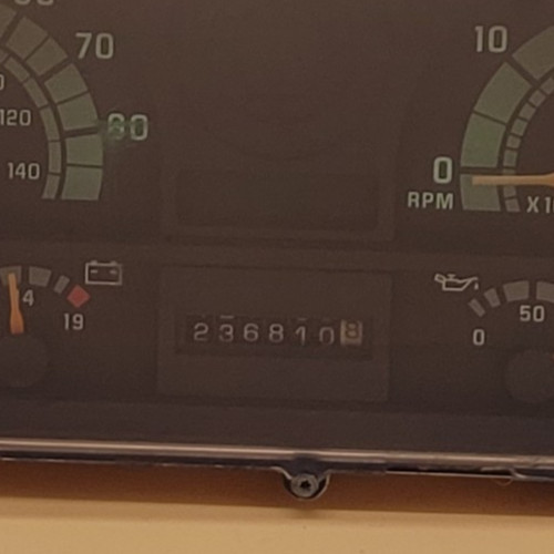 2001 CHEVROLET C7500 USED INSTRUMENT CLUSTER P#1055712