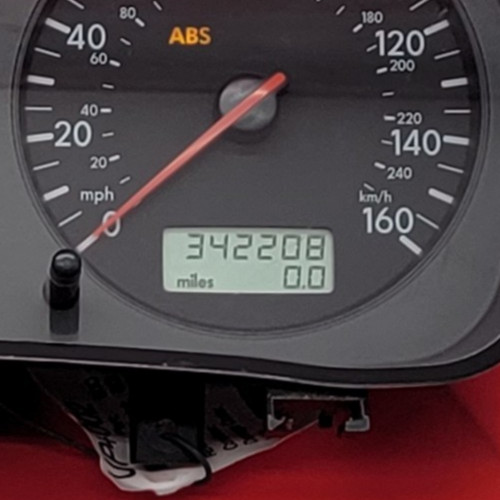 2000-2001 VOLKSWAGEN GOLF 00 JETTA USED INSTRUMENT CLUSTER P#110.008.957/019