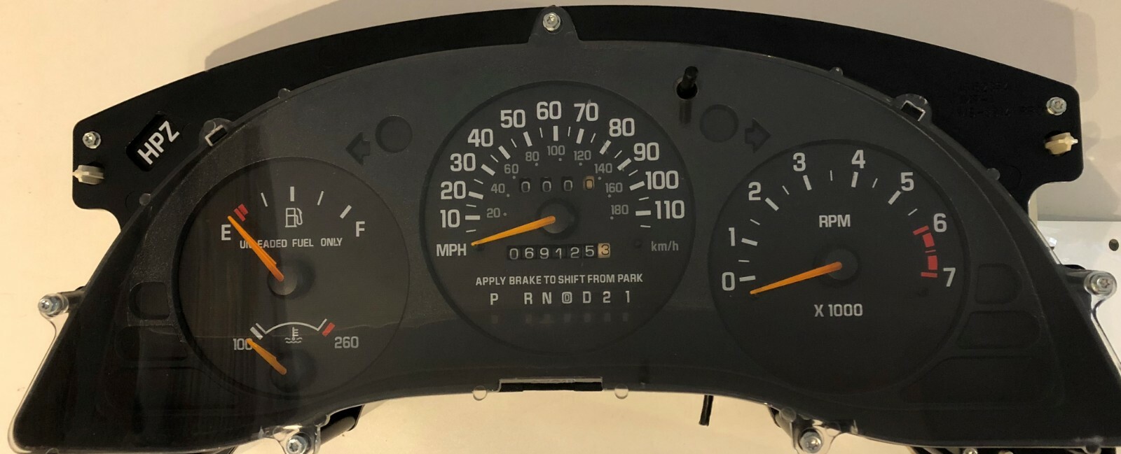 1999 CHEVROLET MONTE CARLO USED DASHBOARD INSTRUMENT CLUSTER FOR SALE