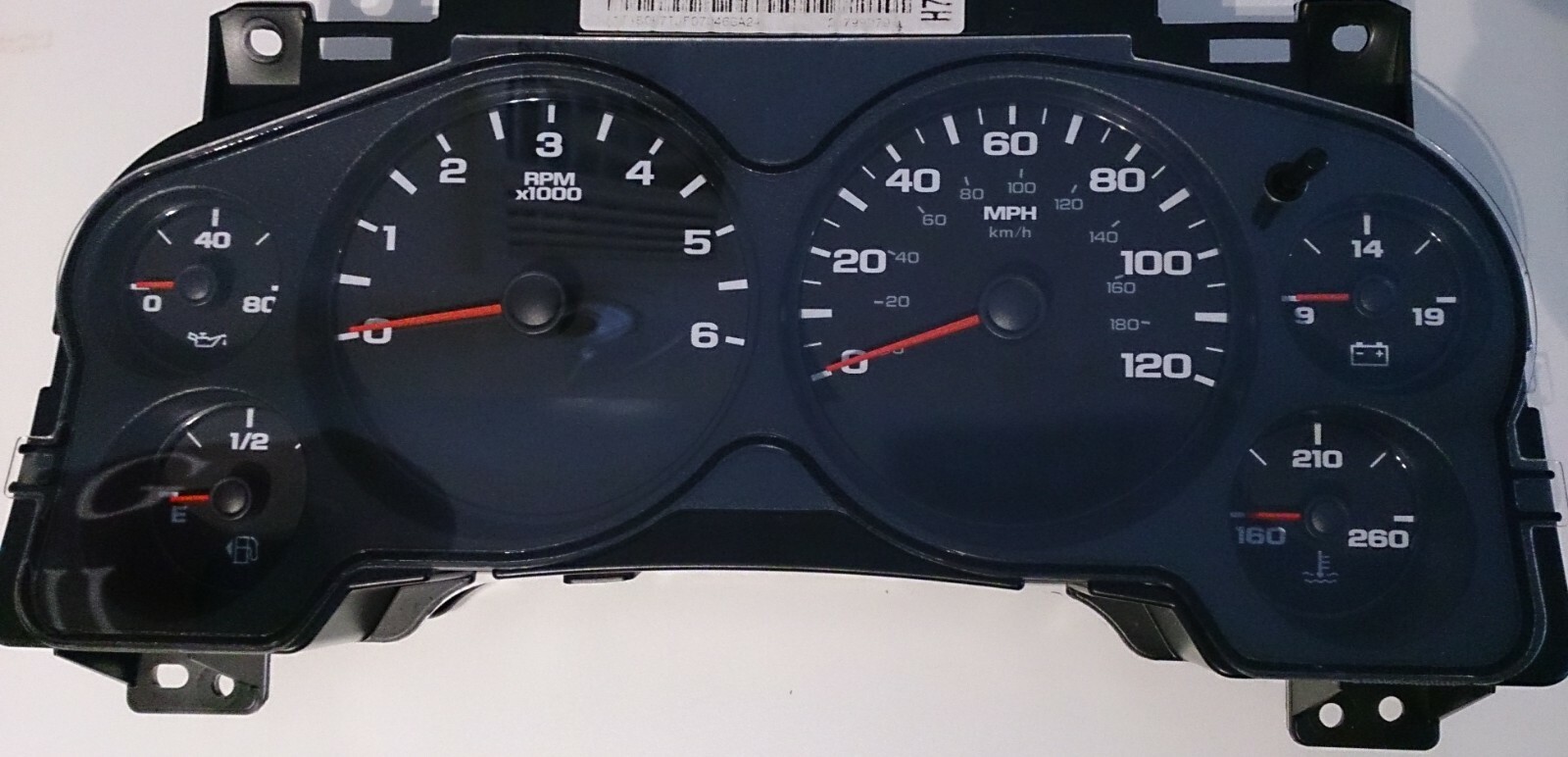 2007 GMC SIERRA USED DASHBOARD INSTRUMENT CLUSTER FOR SALE
