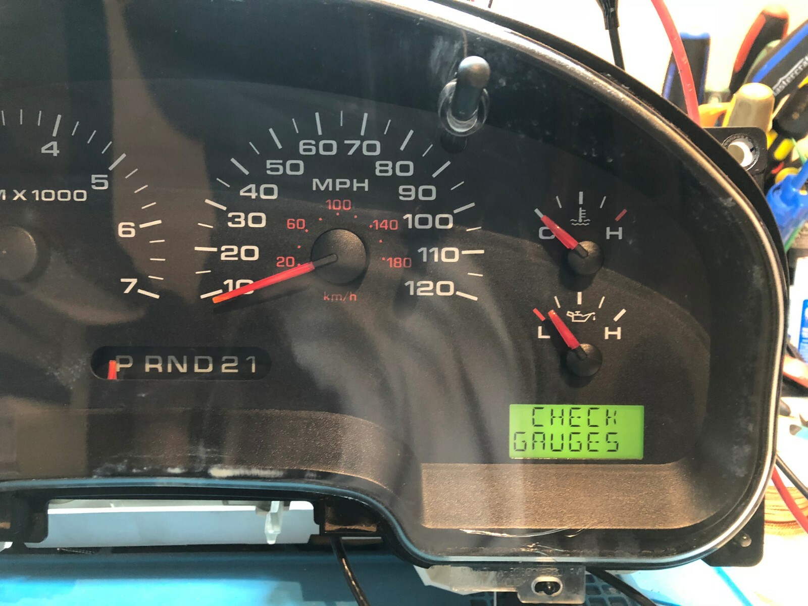 2004-2005 FORD F150 USED DASHBOARD INSTRUMENT CLUSTER FOR SALE