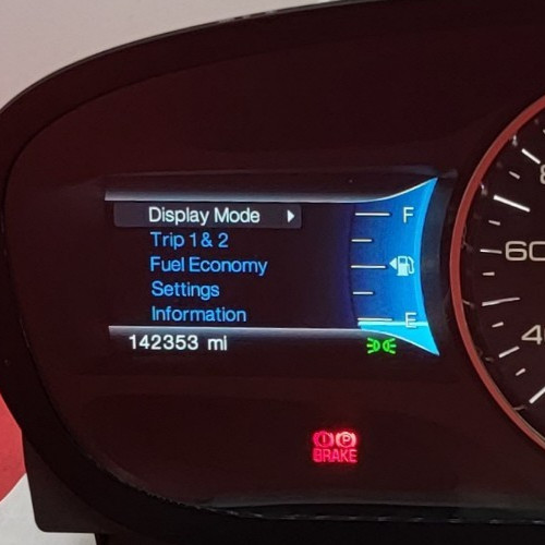 2013 FORD EDGE USED INSTRUMENT CLUSTER P#DT4T-10849-RB