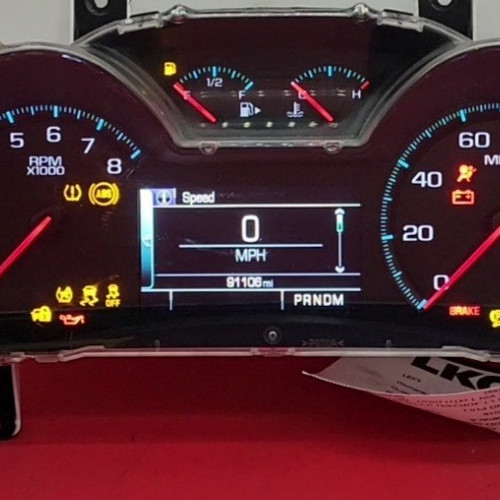 2016 CHEVROLET IMPALA USED INSTRUMENT CLUSTER P#84053259