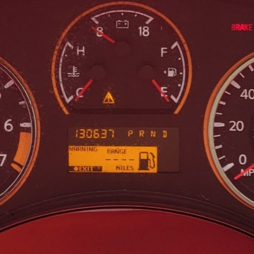 2015 NISSAN ARMADA USED INSTRUMENT CLUSTER P#24820 9GED