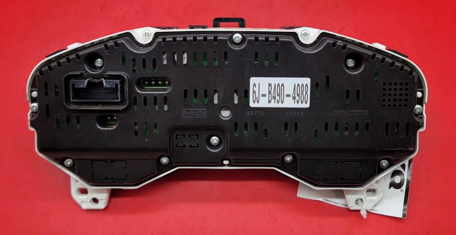 2018 FORD FUSION USED INSTRUMENT CLUSTER P#JS7T-10849-GA