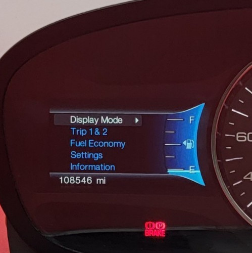 2013 FORD EDGE USED INSTRUMENT CLUSTER P#DT4T-10849-GB