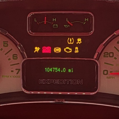 2014 FORD EXPEDITION USED INSTRUMENT CLUSTER P#A2C87466400