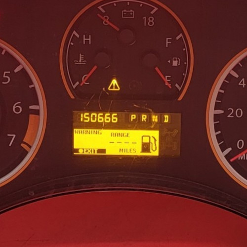 2012 NISSAN TITAN USED INSTRUMENT CLUSTER P#24820 ZV2GD