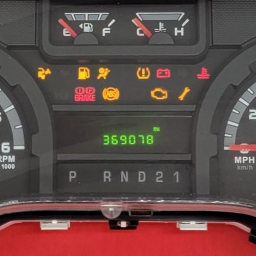 2011-2013 FORD E-250 USED INSTRUMENT CLUSTER P#BC2T-10849-AJ
