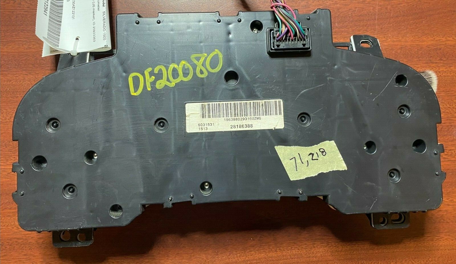 2010 CHEVROLET SILVERADO 1500 USED DASHBOARD INSTRUMENT CLUSTER FOR SALE (MPH)