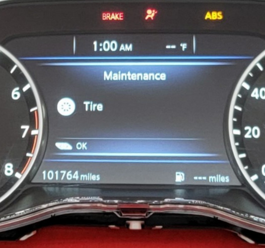 2019 NISSAN MURANO USED INSTRUMENT CLUSTER P#24810 5AA3B