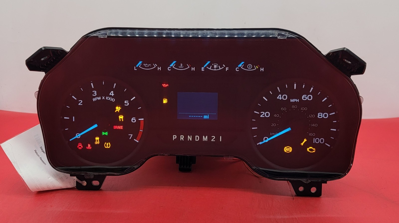 2019 FORD F-250 USED INSTRUMENT CLUSTER P#KC3T-10849-AA