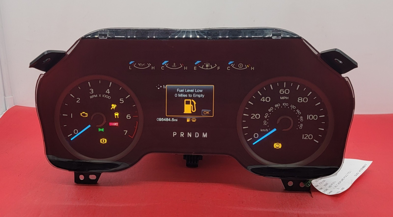 2020 FORD F-150 USED INSTRUMENT CLUSTER P#KL3T-10849-BHD