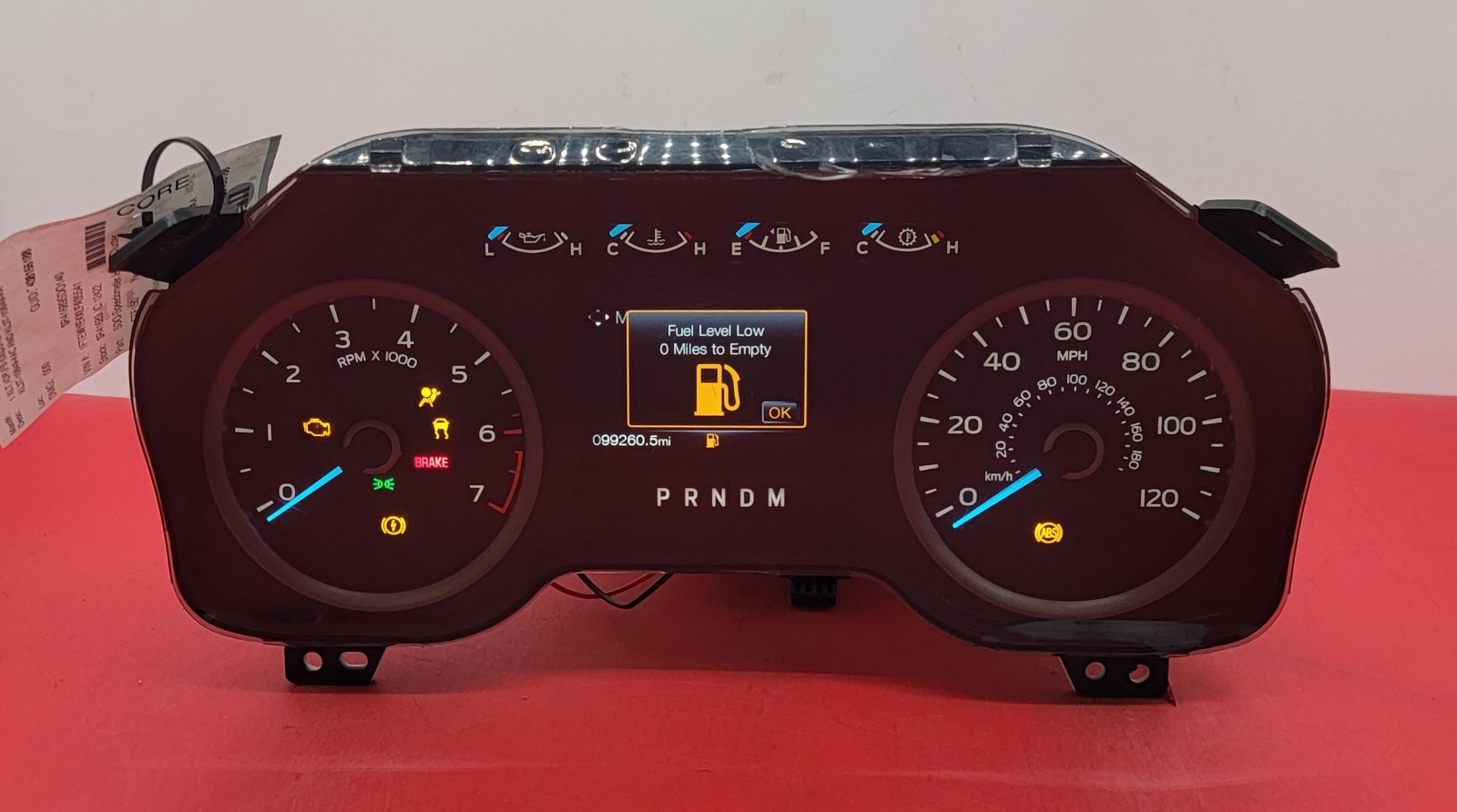 2020 FORD F-150 USED INSTRUMENT CLUSTER P#FL3F-10890-CC