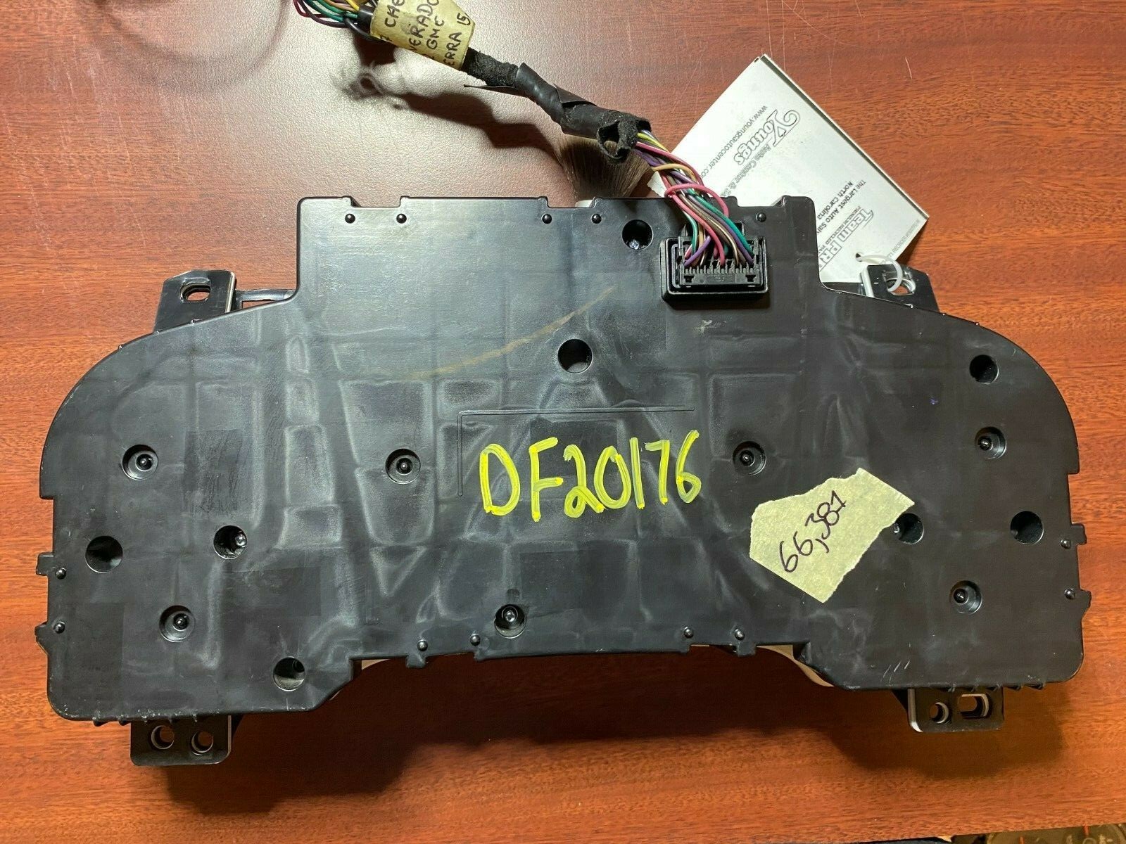 2012 GMC SIERRA 1500 USED DASHBOARD INSTRUMENT CLUSTER FOR SALE (MPH)