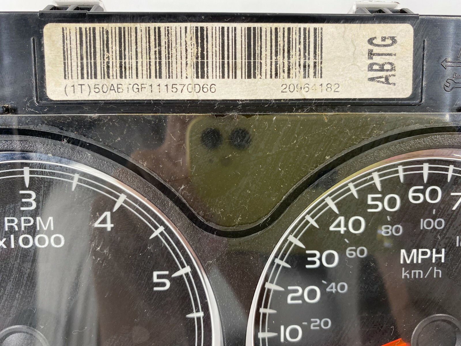 2011 CHEVROLET SUBURBAN 1500 USED DASHBOARD INSTRUMENT CLUSTER FOR SALE (MPH)