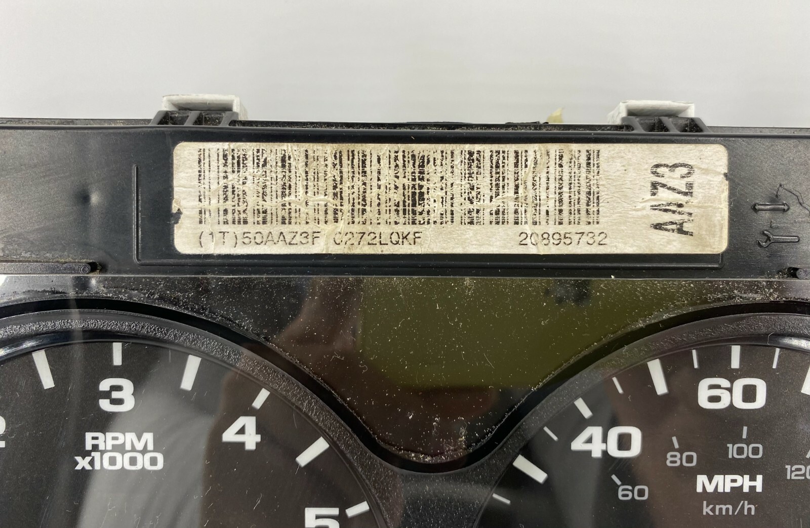 2011 CHEVROLET SILVERADO 1500 USED DASHBOARD INSTRUMENT CLUSTER FOR SALE (MPH)