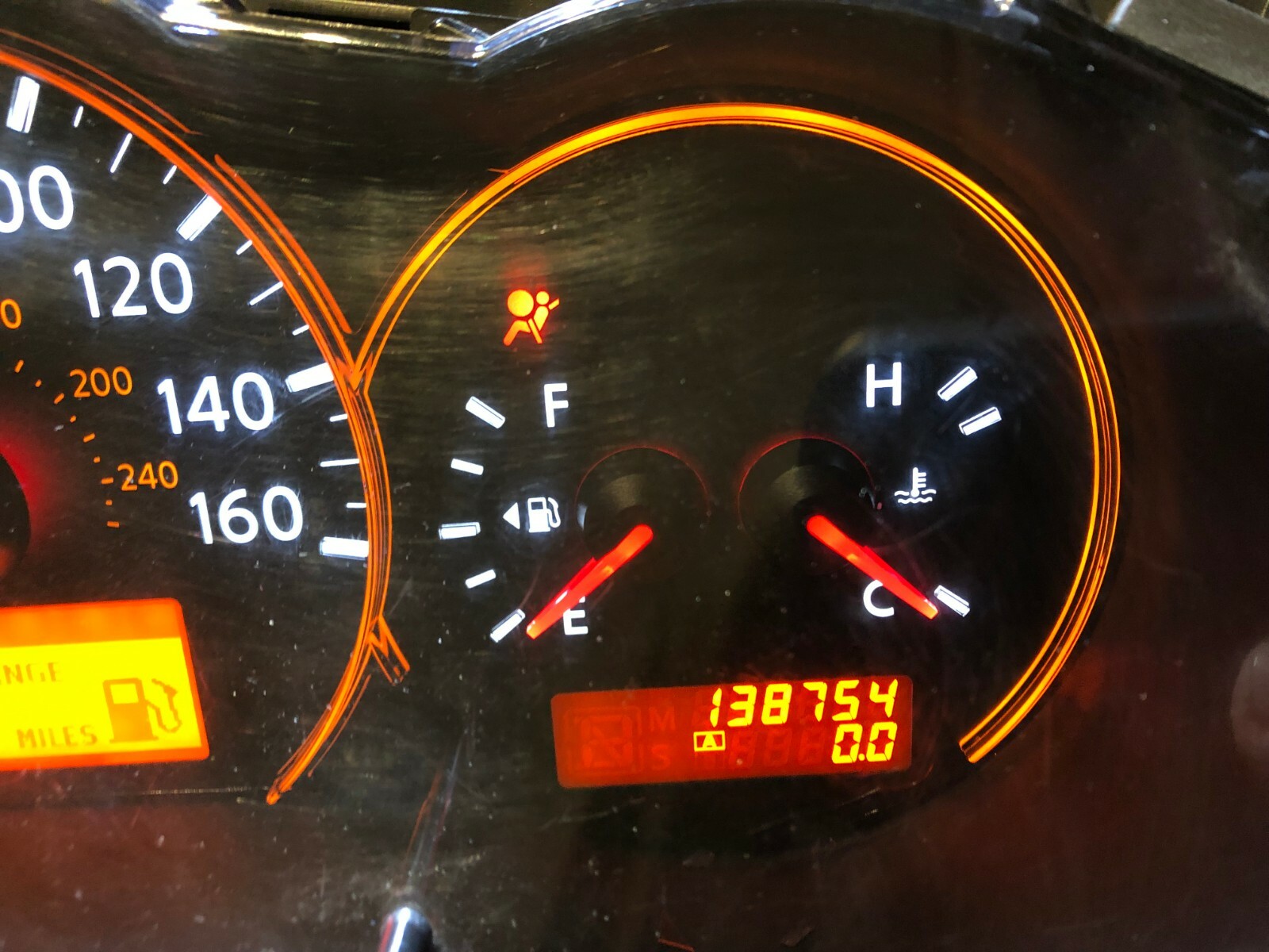2007-2009 NISSAN ALTIMA USED DASHBOARD INSTRUMENT CLUSTER FOR SALE