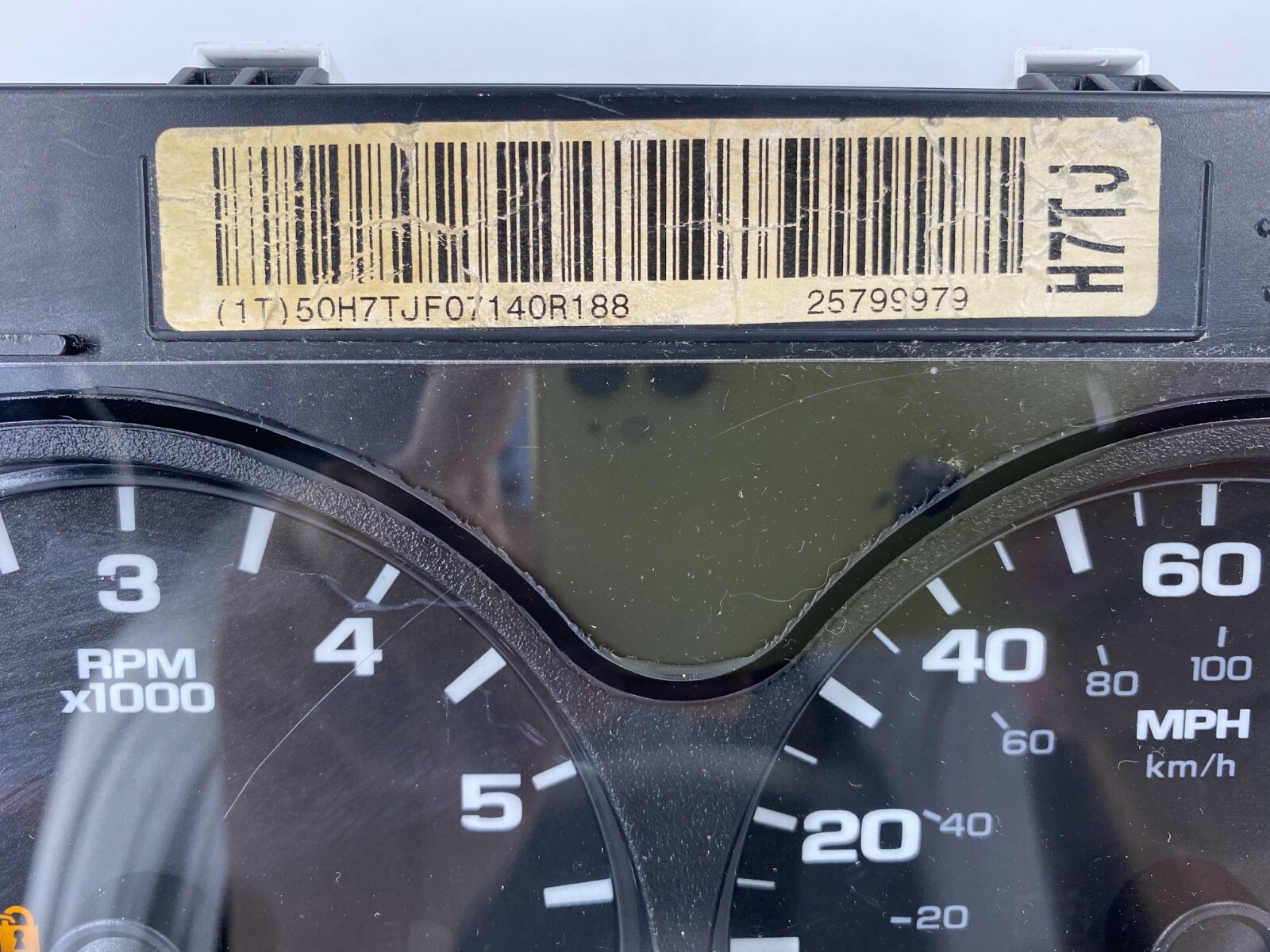 2007 CHEVROLET SILVERADO 1500 USED DASHBOARD INSTRUMENT CLUSTER FOR SALE