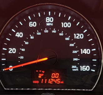 2015 KIA SORENTO USED INSTRUMENT CLUSTER P#94004-10010