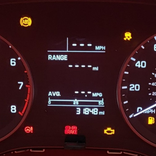 2017 HYUNDAI ELANTRA USED INSTRUMENT CLUSTER P#94001-F2060