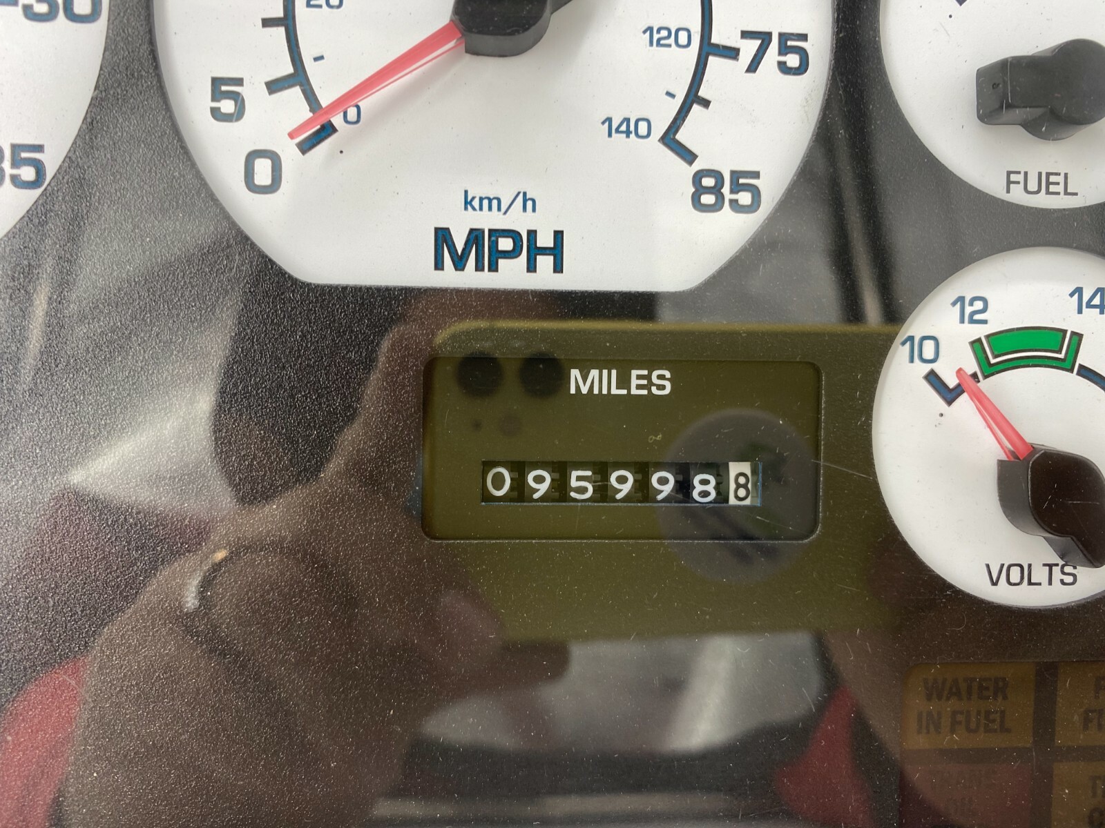 2009 INTERNATIONAL PB305 USED DASHBOARD INSTRUMENT CLUSTER FOR SALE (MPH)