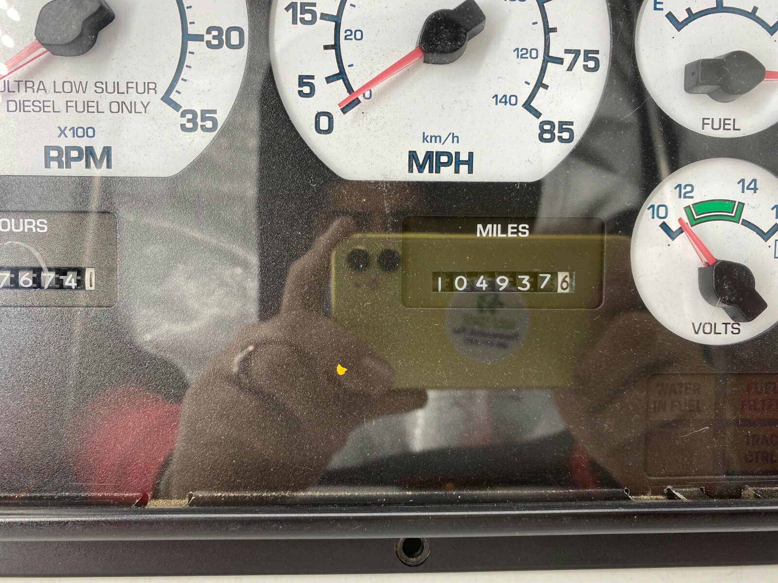 2009 INTERNATIONAL PB305 USED DASHBOARD INSTRUMENT CLUSTER FOR SALE (MPH)