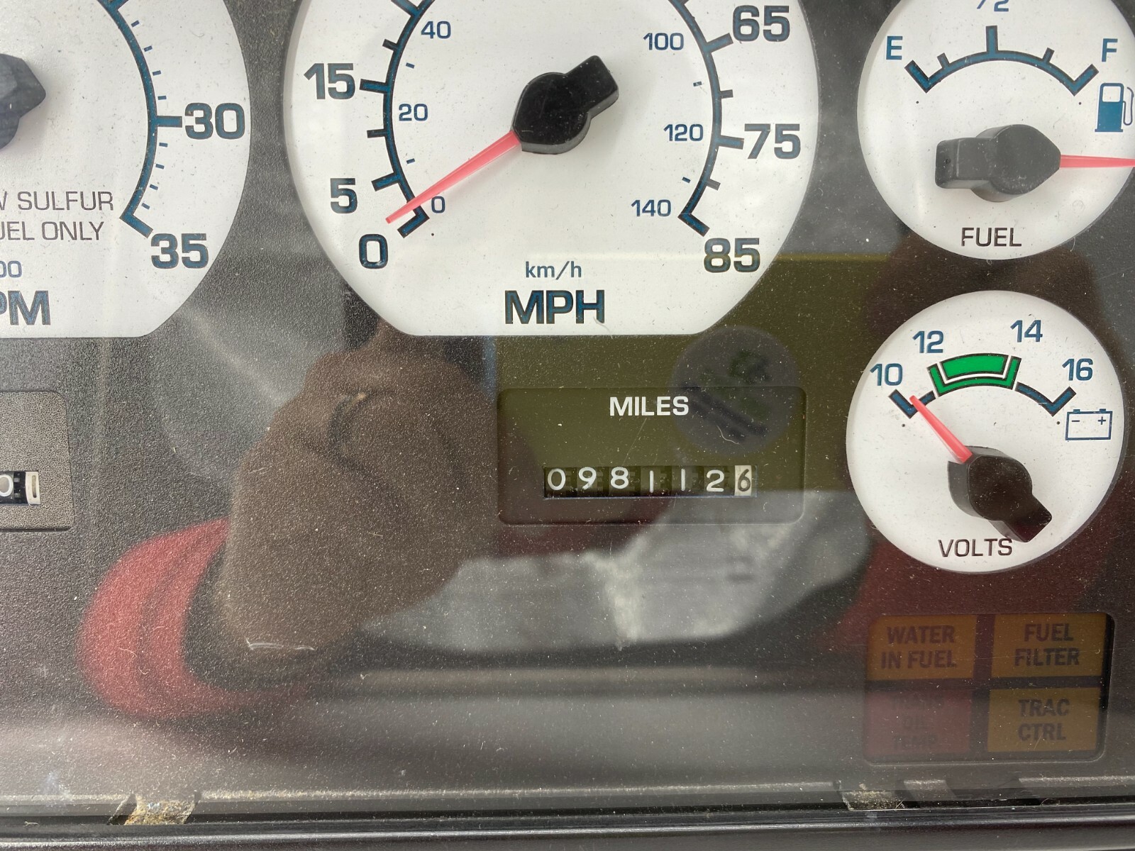 2009 INTERNATIONAL PB305 USED DASHBOARD INSTRUMENT CLUSTER FOR SALE (MPH)