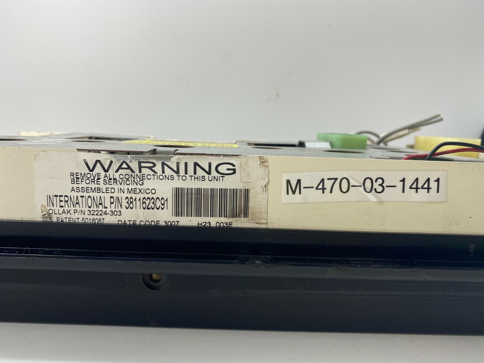 2008 INTERNATIONAL NAVISTAR USED DASHBOARD INSTRUMENT CLUSTER FOR SALE (MPH)