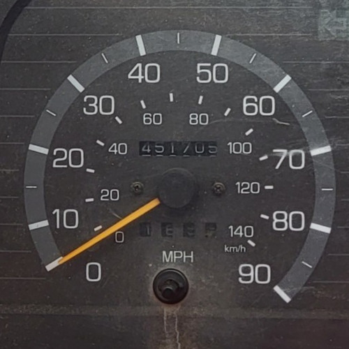 2000 MITSUBISHI FUSO USED INSTRUMENT CLUSTER P#MK345430