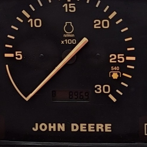 2000-2003 JOHN DEERE 4200 USED INSTRUMENT CLUSTER P#LVA10561
