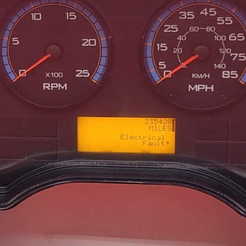 2011 INTERNATIONAL 8600 USED INSTRUMENT CLUSTER P#3686402C91