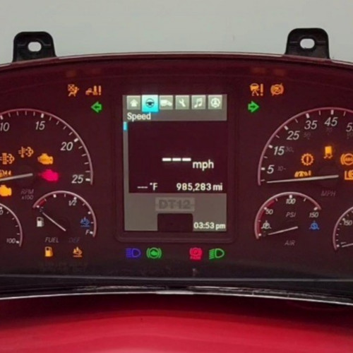 2017 FREIGHTLINER CASCADIA 126 USED INSTRUMENT CLUSTER P#A22-73650-200