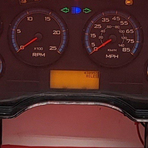 2012 INTERNATIONAL 8600 USED INSTRUMENT CLUSTER P#3835190C91