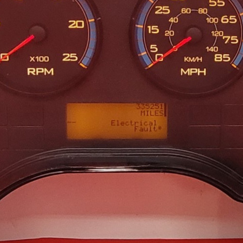 2014 INTERNATIONAL 8600 USED INSTRUMENT CLUSTER P#3862816C94