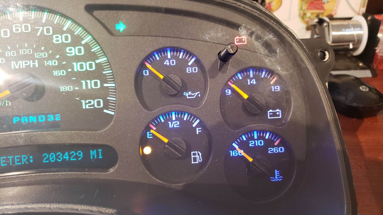 2003 CHEVROLET SIERRA USED DASHBOARD INSTRUMENT CLUSTER FOR SALE